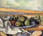 Paul Cezanne plate of pears Germany oil painting artist
